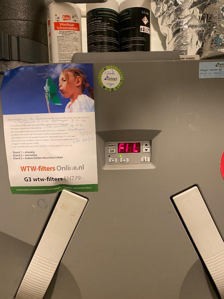 J.E. StorkAir - WHR 950 /WTW -D, Doe-het-zelf en Verbouw, Ventilatie en Afzuiging, Zo goed als nieuw, Ventilator en Afzuiger, Ophalen