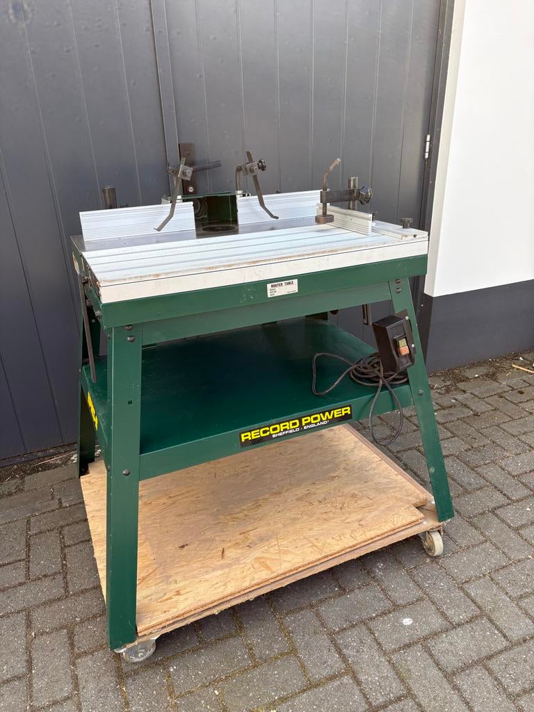 Record Power Freestafel / Tafelfrees / Bovenfrees, Ophalen, Gebruikt, Elektrisch, Bovenfrees