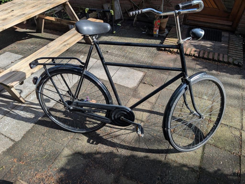 Herenfiets hoog framemaat 70, Fietsen en Brommers, 65 cm of meer, Ophalen, Gebruikt, Overige merken