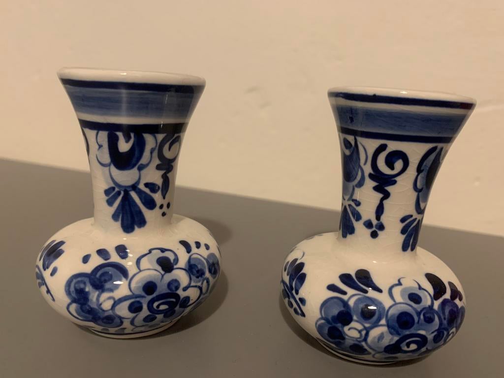 Delfts Blauw - Mini Tranenvaas - Elesva Holland 505, Ophalen of Verzenden