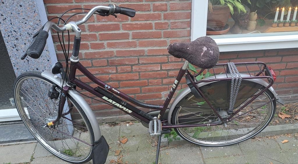 Batavus Damesfiets Studenten Stads Stap Fiets, Fietsen en Brommers, Ophalen, Gebruikt, Batavus