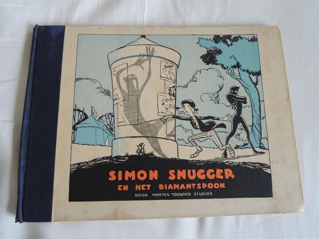 Simon Snugger en het Diamantspook te koop aangeboden, Boeken, Gelezen, Eén stripboek, Ophalen of Verzenden, Marten Toonder studios