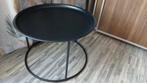 Zwart metalen bijzettafel, Huis en Inrichting, Tafels | Bijzettafels, Ophalen