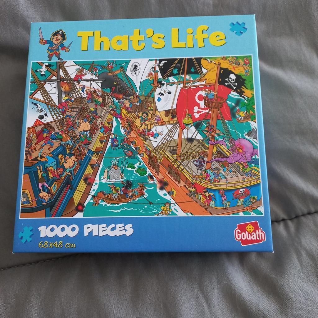 Puzzel, Hobby en Vrije tijd, Denksport en Puzzels, Ophalen, 500 t/m 1500 stukjes, Zo goed als nieuw, Legpuzzel