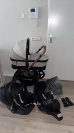 Complete kinderwagen set Maxi Cosi autostoel en Isofix base, Kinderen en Baby's, Kinderwagens en Combinaties, Verstelbare duwstang