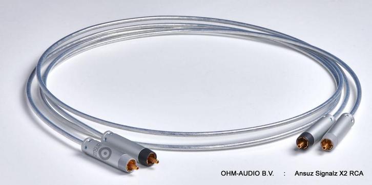 Ansuz Acoustics Signalz X2 RCA, Analoge Interlink : SALE, Audio, Tv en Foto, Audiokabels en Televisiekabels, Nieuw, Interlink-kabel