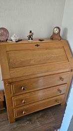 Eiken Secretaire Oisterwijk - 105cm hoog, 100cm breed, Ophalen