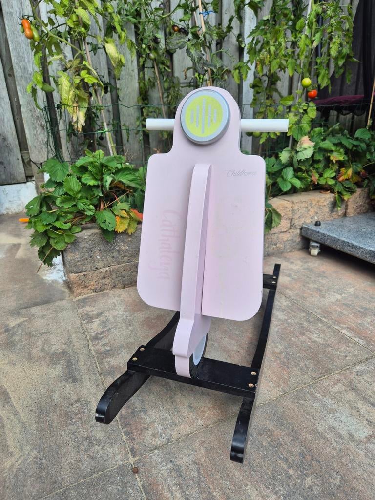 Hobbelpaard scooter roze, Ophalen, Zo goed als nieuw, Meisje