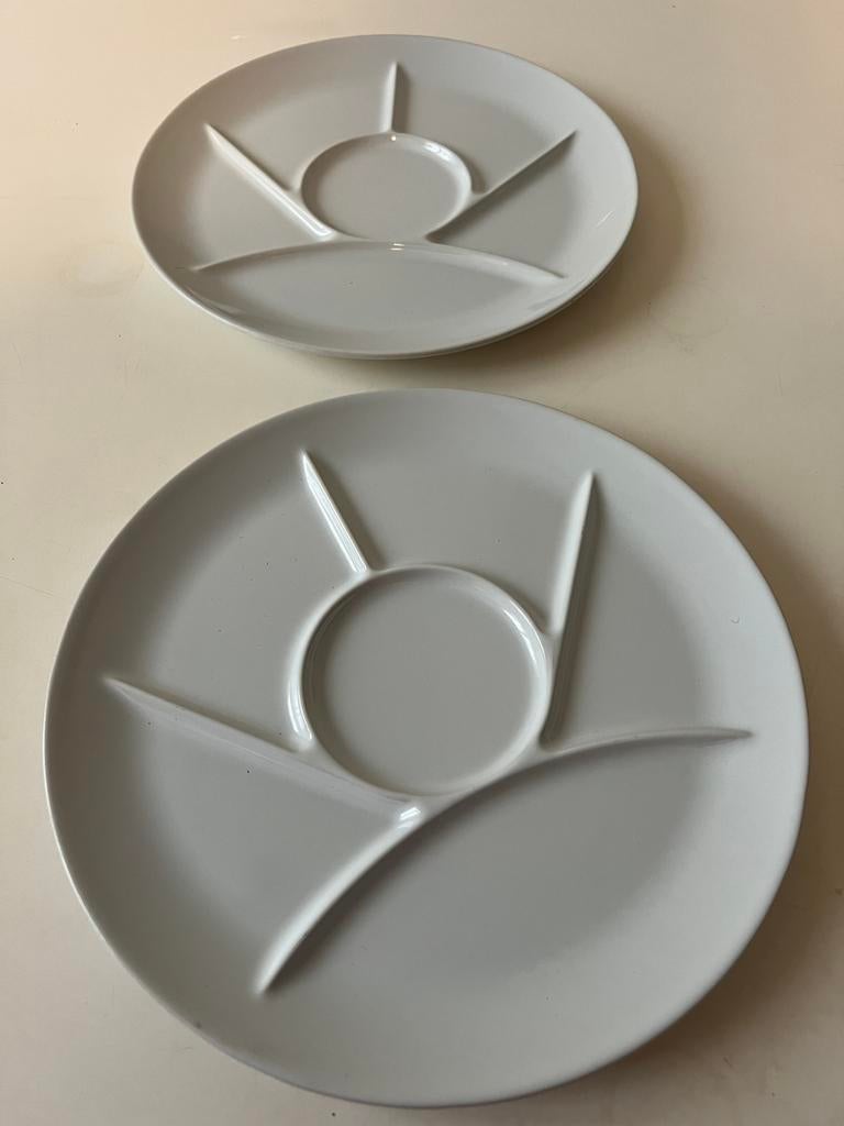 Vivo Villeroy & boch porselein servies gourmet borden., Huis en Inrichting, Keuken | Servies, Ophalen of Verzenden, Zo goed als nieuw