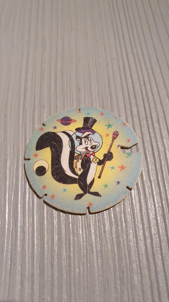 Pep Le Pew 280 Flying Flippo Misdruk spelfout, Verzamelen, Flippo's, Ophalen of Verzenden, Looney Tunes