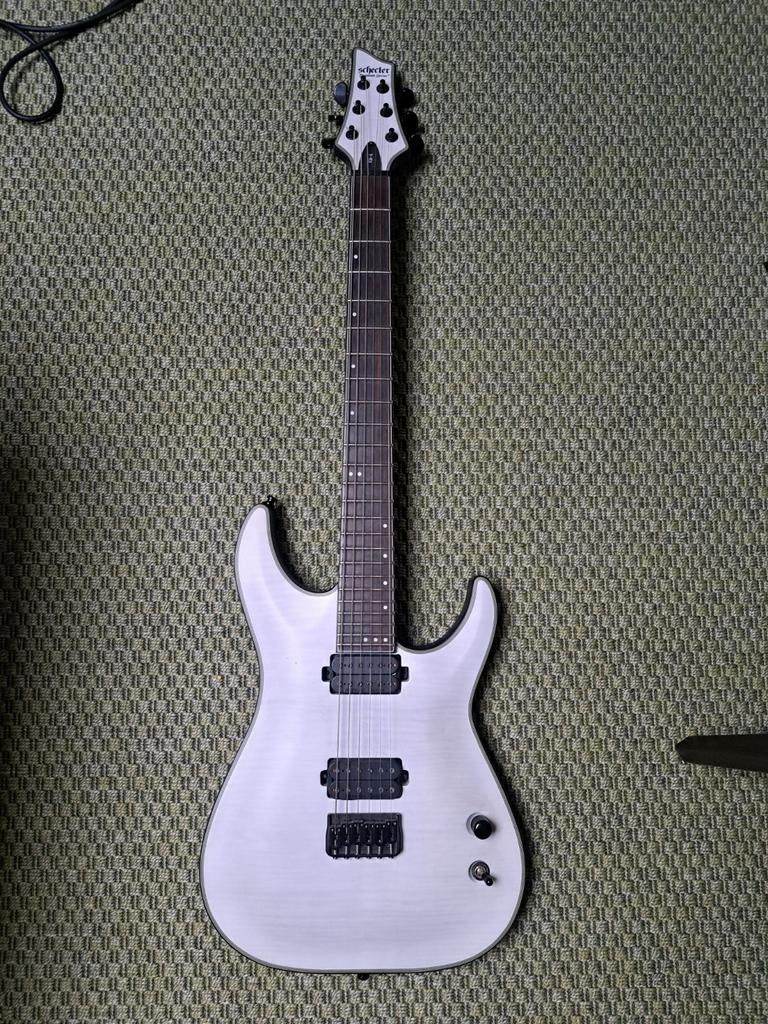 Schecter KM6, Ophalen, Zo goed als nieuw, Elektrisch, 6-snarig
