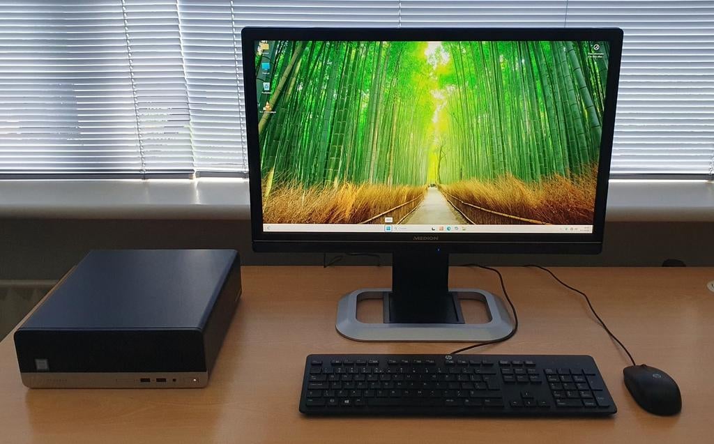 HP Prodesk 400 G4 SFF, i5, met monitor, Computers en Software, Desktop Pc's, Ophalen, Met monitor, 8 GB, SSD