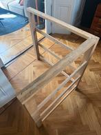 Hardhout hekje, Doe-het-zelf en Verbouw, Hout en Planken, Ophalen, Zo goed als nieuw, 50 mm of meer, Balk