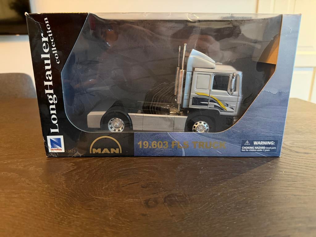 NewRay MAN 19.603 FLS Truck Miniatuur - Nieuw in Doos, Hobby en Vrije tijd, Modelbouw | Auto's en Voertuigen, Nieuw, Truck, 1:32 tot 1:50