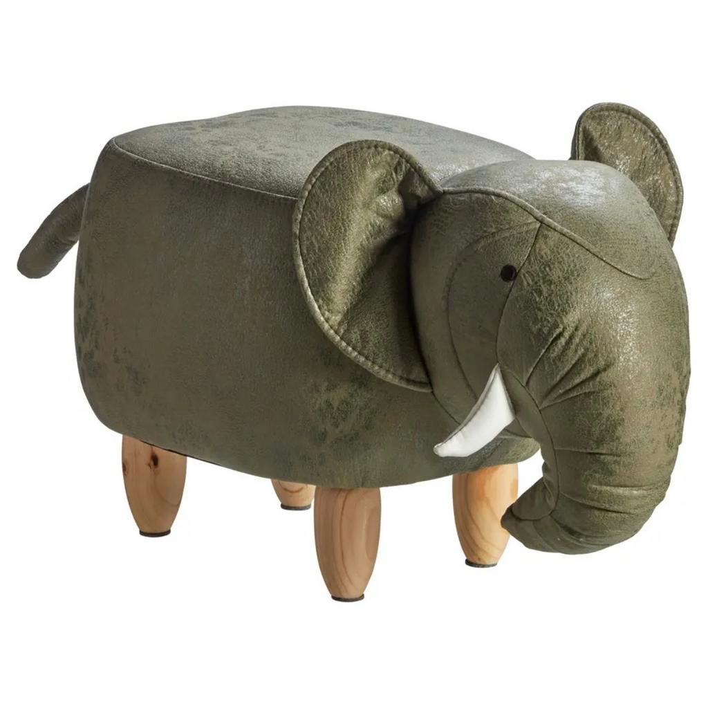 Kruk olifant Groen, Ophalen, Zo goed als nieuw, Overige materialen