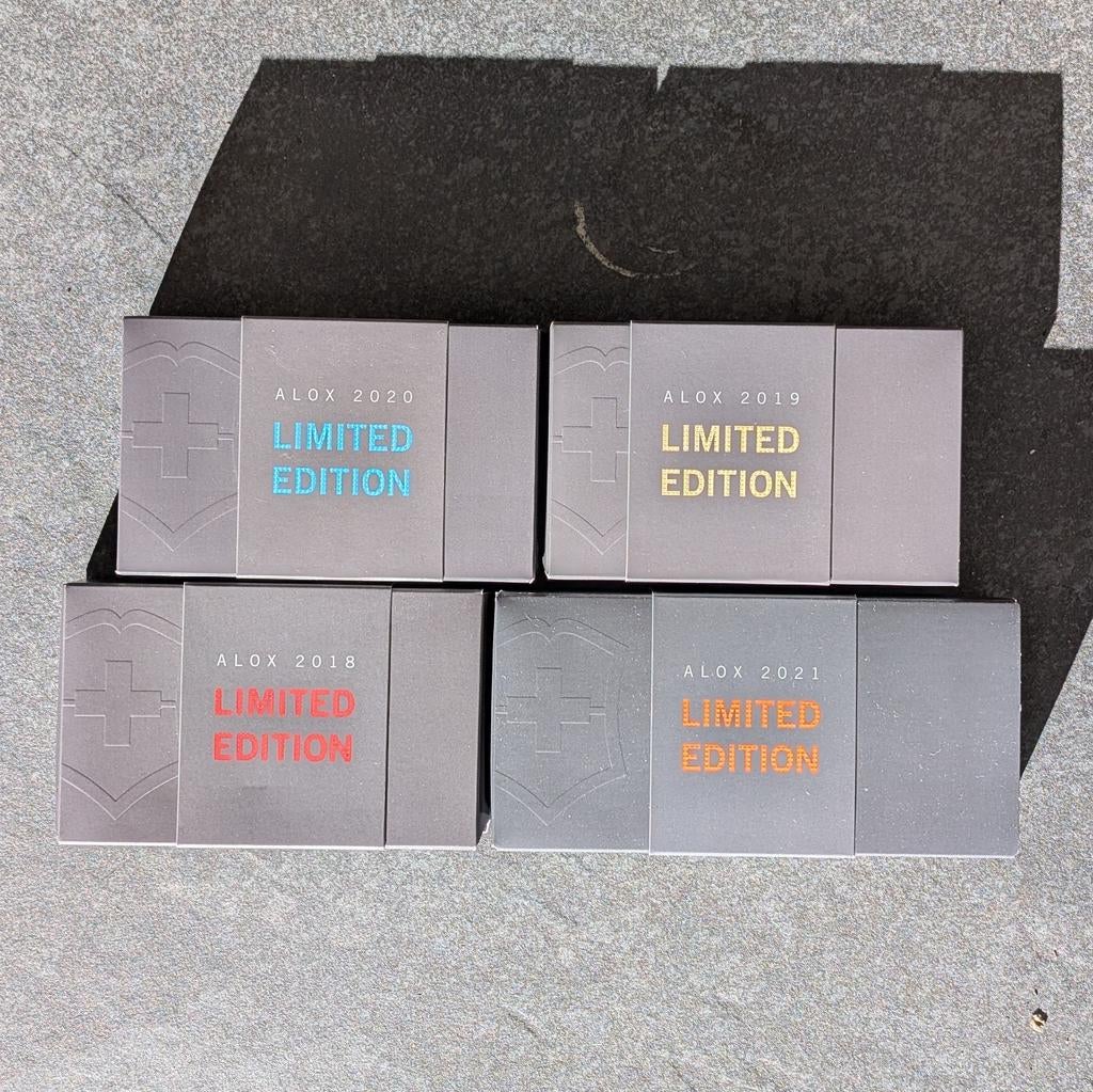 Victorinox Classic limited editions 2018-2021, Ophalen of Verzenden, Zo goed als nieuw