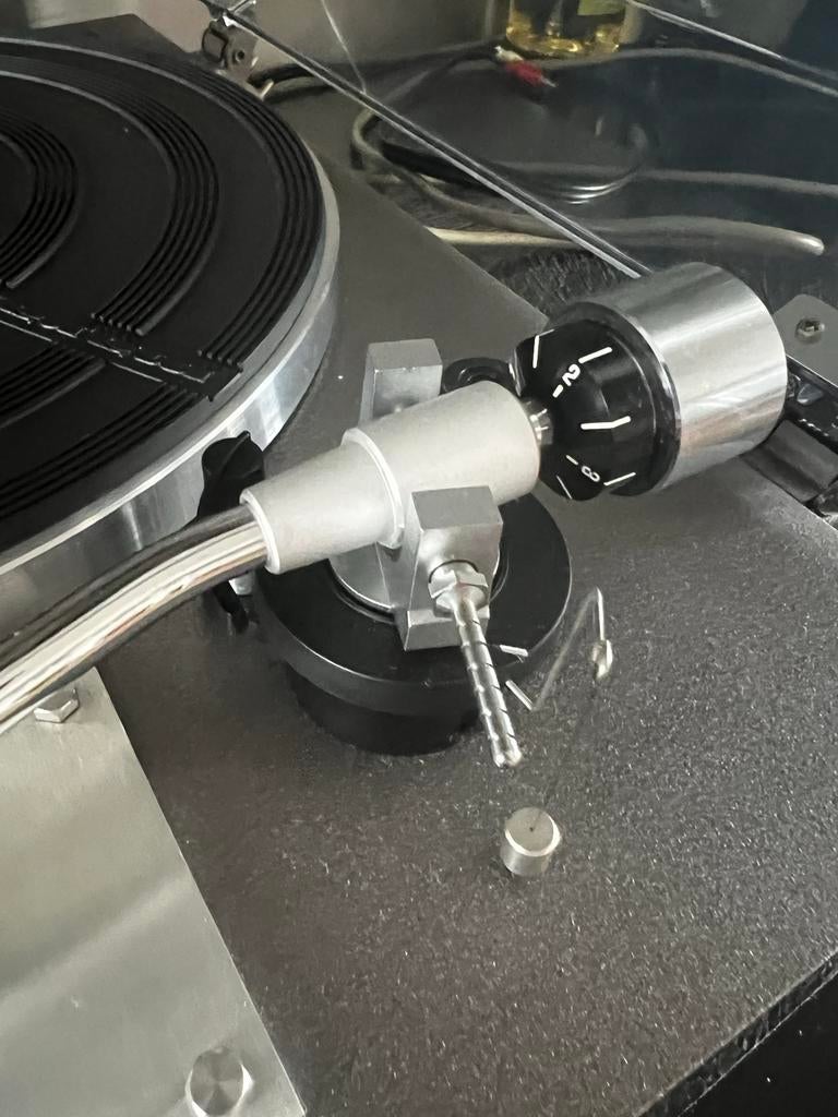 Marantz 6100 platenspeler met antraciet  plint !, Ophalen, Gebruikt, Platenspeler, Overige merken