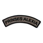 Straatnaam met Velcro PRINSES ALEXIA, Ophalen of Verzenden, Landmacht, Nederland, Embleem of Badge