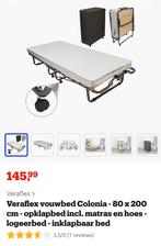 Veralux vouwbed, Ophalen, Zo goed als nieuw, Eenpersoons, Hout