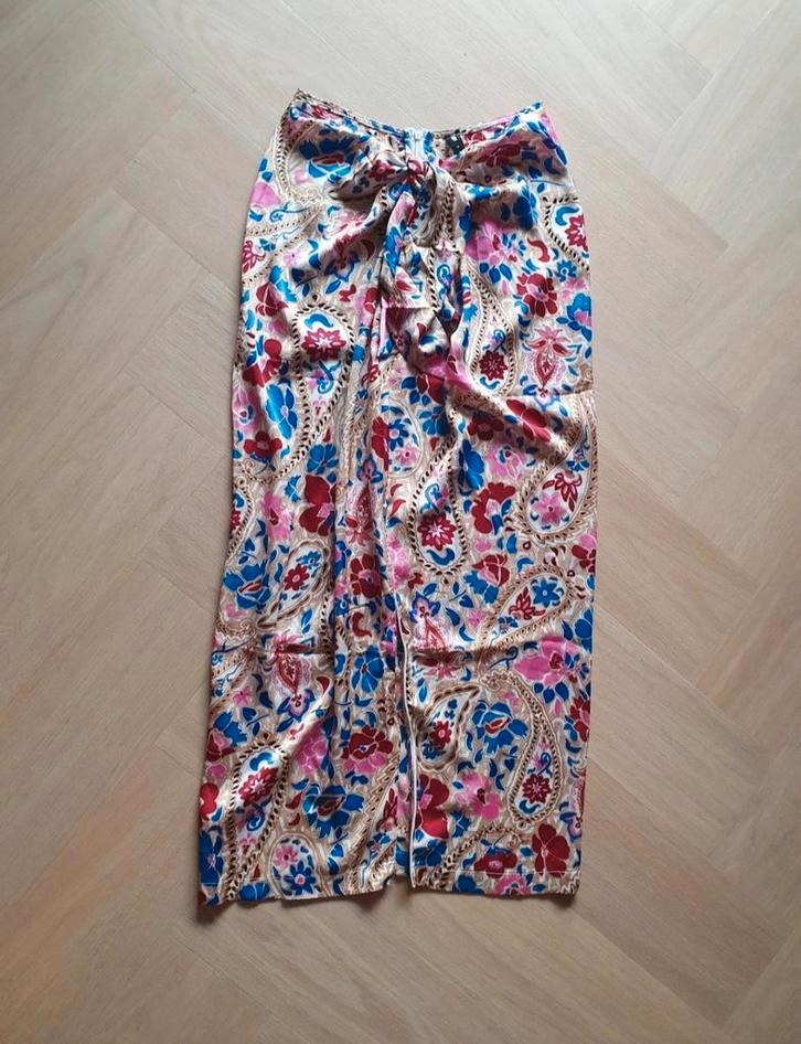 Lange rok met print Shoeby (M) - Nieuw!, Kleding | Dames, Rokken, Nieuw, Maat 38/40 (M), Overige kleuren, Onder de knie, Ophalen of Verzenden