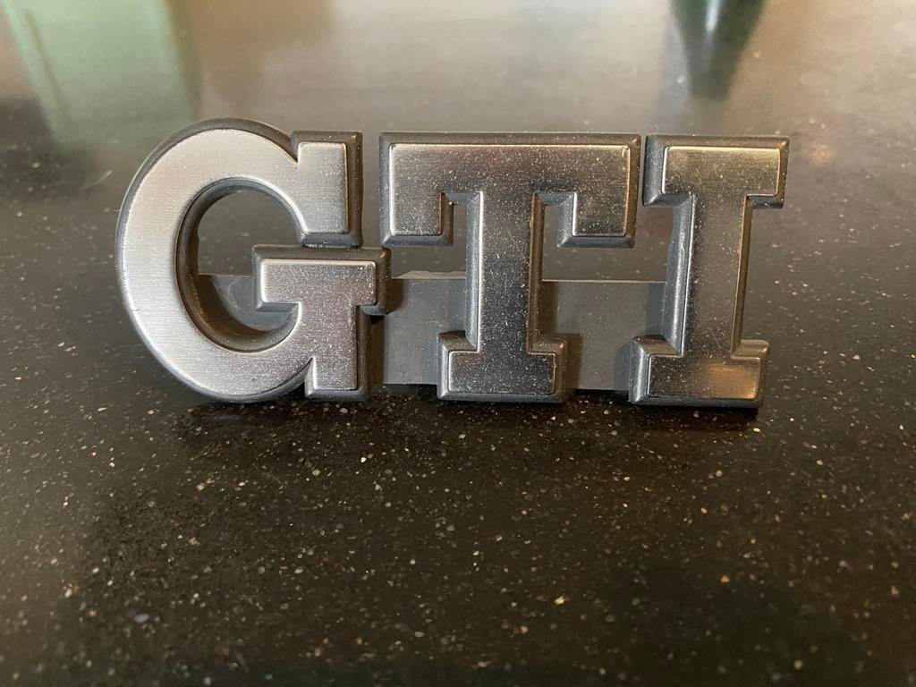 Vw golf 2 gti embleem, Ophalen of Verzenden, Volkswagen