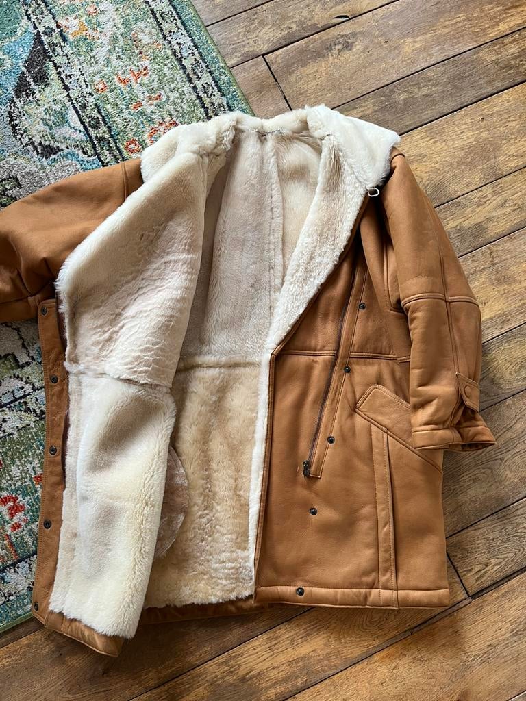 Dija lammy coat maat 40, Ophalen of Verzenden, Zo goed als nieuw, Maat 38/40 (M)