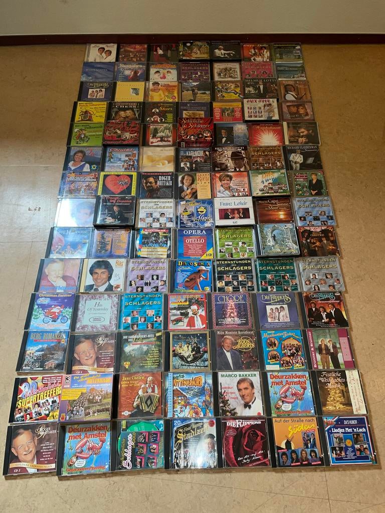 Grote collectie CD's: Schlager, Klassiek, Kerst & meer, Ophalen, Gebruikt