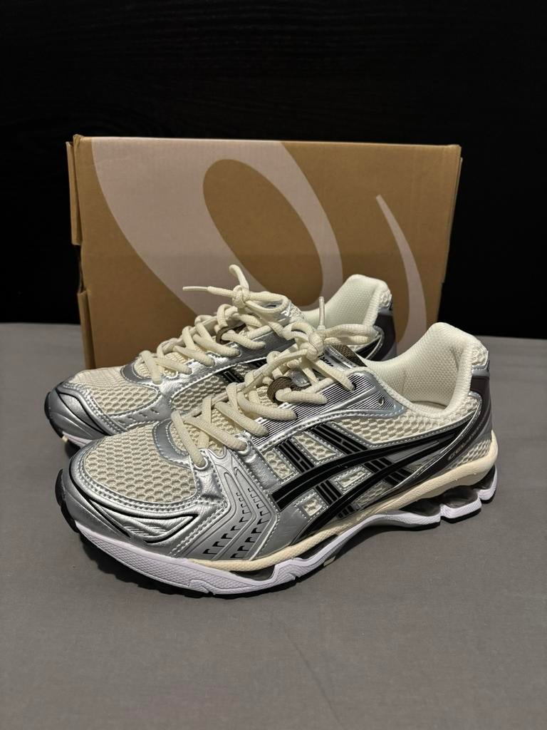 Asics kayano 14 White/Midnight, Nieuw, Ophalen of Verzenden, Wit, Sportschoenen