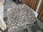 Grove kiezels, ca. 1m3, Tuin en Terras, Grind, Keien en Split, Ophalen, Gebruikt, Grijs, Grind