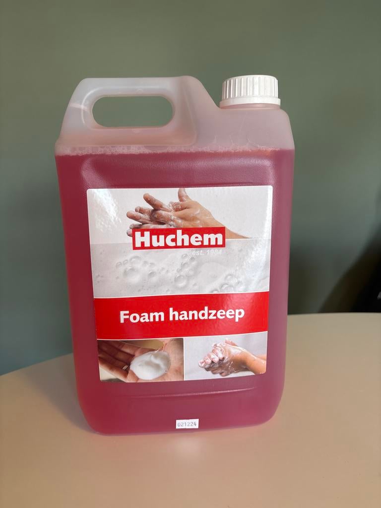 Huchem Foam handzeep 5L, Huis en Inrichting, Schoonmaakartikelen, Ophalen, Schoonmaakmiddel