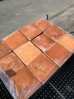 Lot antieke terracotta tegels.Voor info BELLEN 0474220705, Ophalen