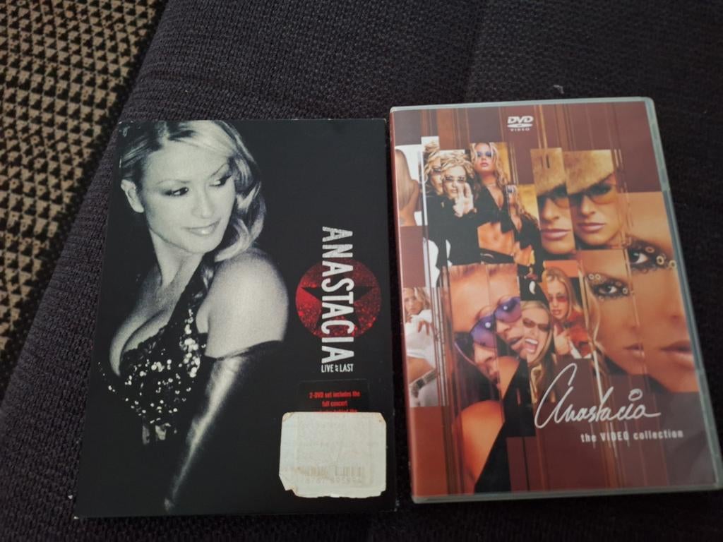 2x dvd anastacia, Cd's en Dvd's, Ophalen of Verzenden, Zo goed als nieuw