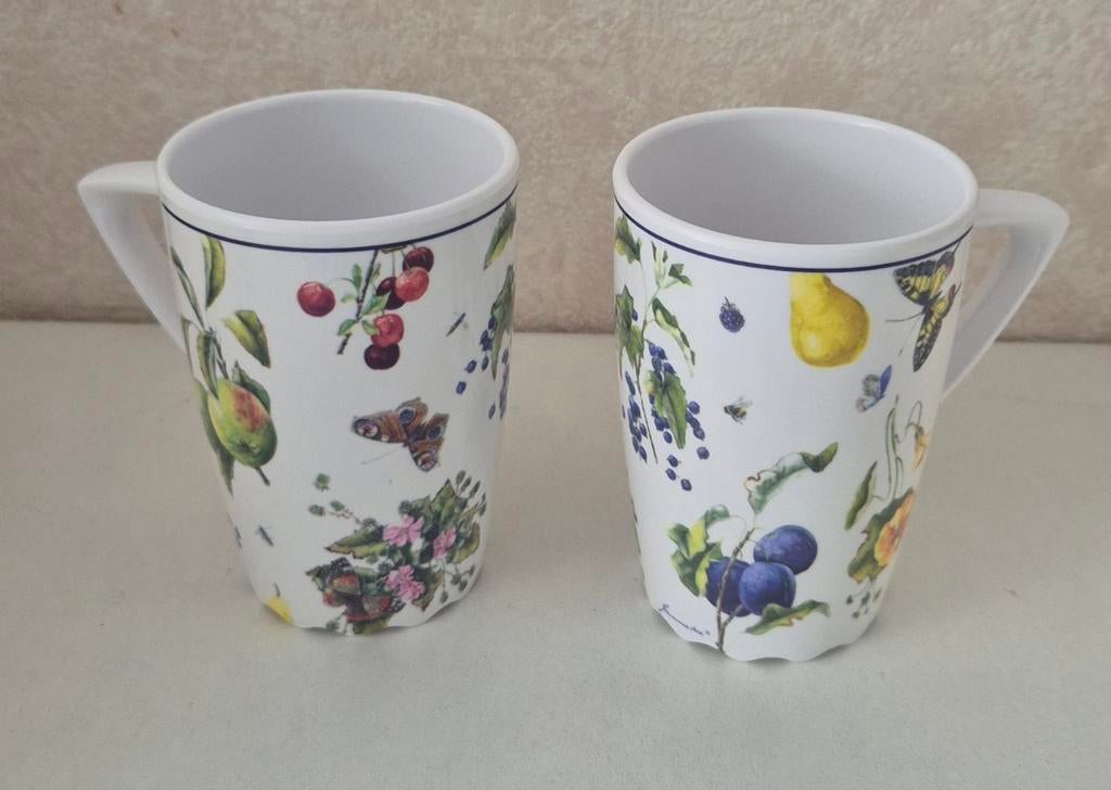 2 Janneke Brinkman bekers mepal, Ophalen of Verzenden, Zo goed als nieuw