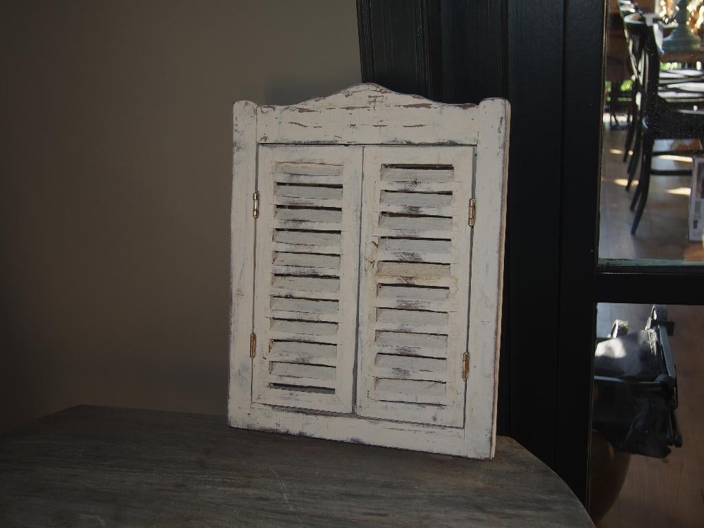 Kleine Spiegel met luiken, Huis en Inrichting, Woonaccessoires | Spiegels, Minder dan 50 cm, Gebruikt, Ophalen of Verzenden, Minder dan 100 cm