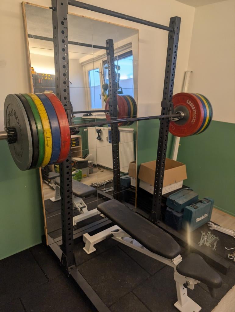 Complete fitness setup om een thuis gym te beginnen., Sport en Fitness, Fitnessmaterialen, Ophalen, Overige typen