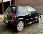 Volkswagen Lupo GTI 1.6 92KW 2003 Zwart 6-bak xenon NL-auto, Auto's, Voorwielaandrijving, 125 pk, 31 €/maand, 4 cilinders