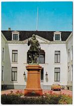 Leeuwarden Standbeeld Gelopen Ansichtkaart ( B4710 ), Ophalen of Verzenden, 1980 tot heden, Gelopen, Friesland