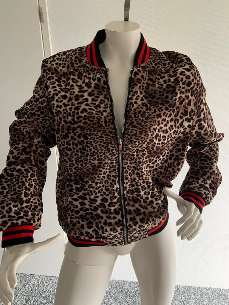 Jcl jasje met vlekjes maat m/l, Kleding | Dames, Maat 38/40 (M), Bruin, ., Ophalen of Verzenden