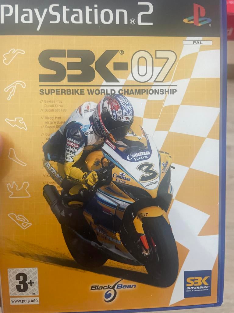 SBK-07 Superbike World Championship PS2, Gebruikt, 1 speler, Racen en Vliegen, Ophalen of Verzenden
