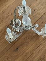 Kleine kunststof kroonluchter met 3 lampen, Ophalen, Gebruikt, Kunststof