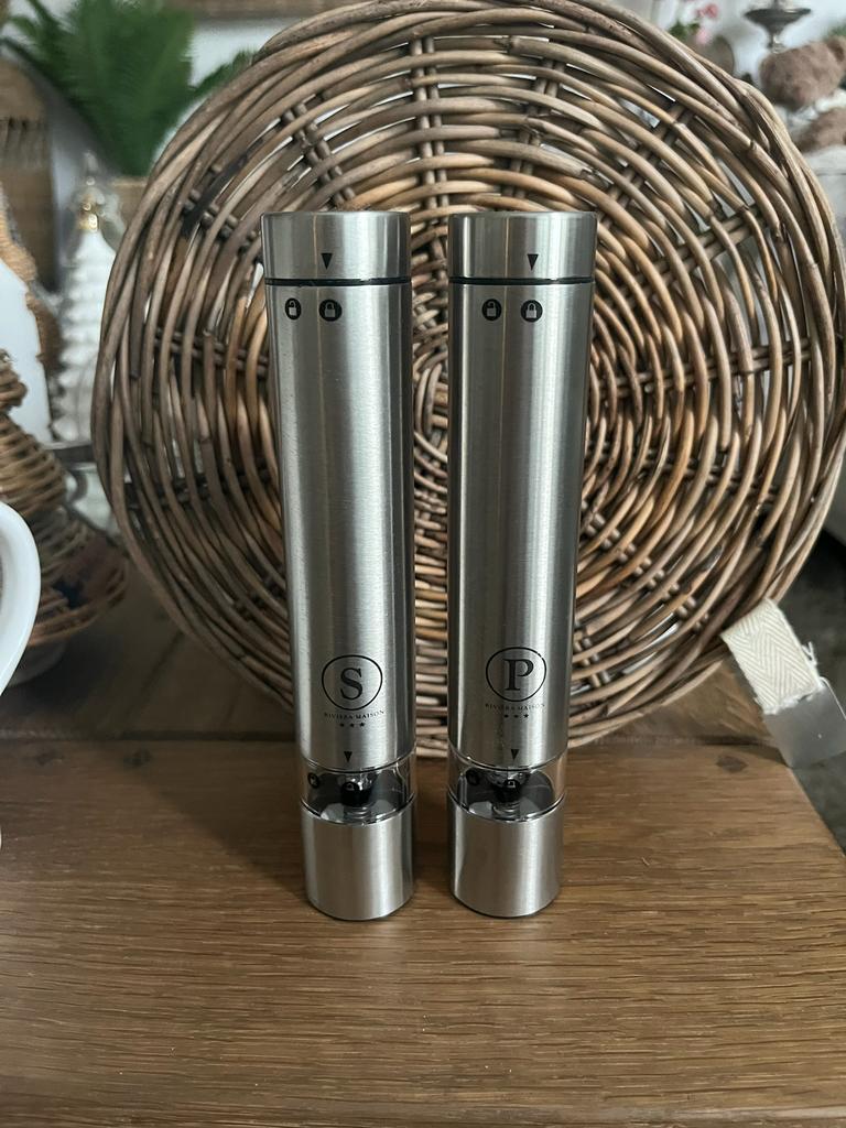 Te koop: Rivièra Maison peper- en zoutstel, Overige typen, Ophalen of Verzenden, Nieuw, Riviera Maison