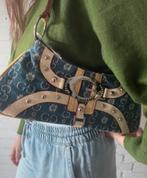 Vintage Gussaci Y2K denim handbag, Ophalen of Verzenden, Nieuw, Overige kleuren, Schoudertasje