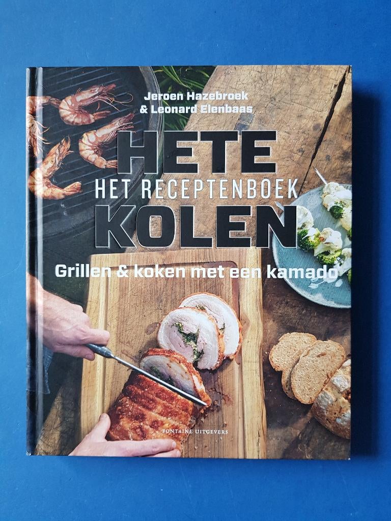 Hete kolen - Het receptenboek - Jeroen Hazebroek, Boeken, Kookboeken, Verzenden, Zo goed als nieuw