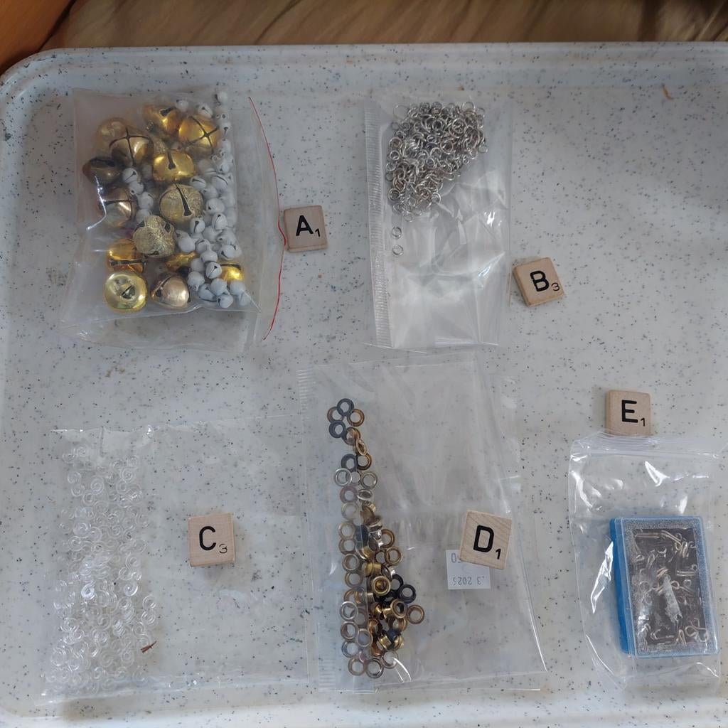 Knutsel en naaispul per letter, Hobby en Vrije tijd, Knutselen, Ophalen of Verzenden