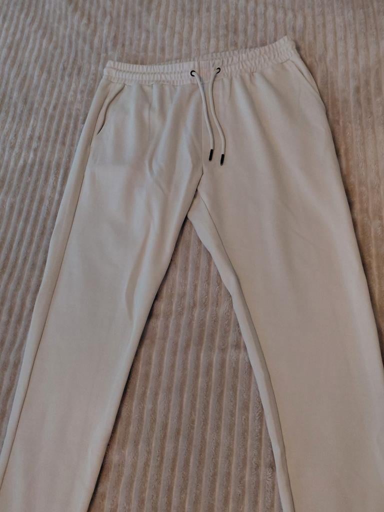 Witte Icono "Nette joggingbroek" maat M, Kleding | Heren, Maat 48/50 (M), Beige, Ophalen of Verzenden, Zo goed als nieuw