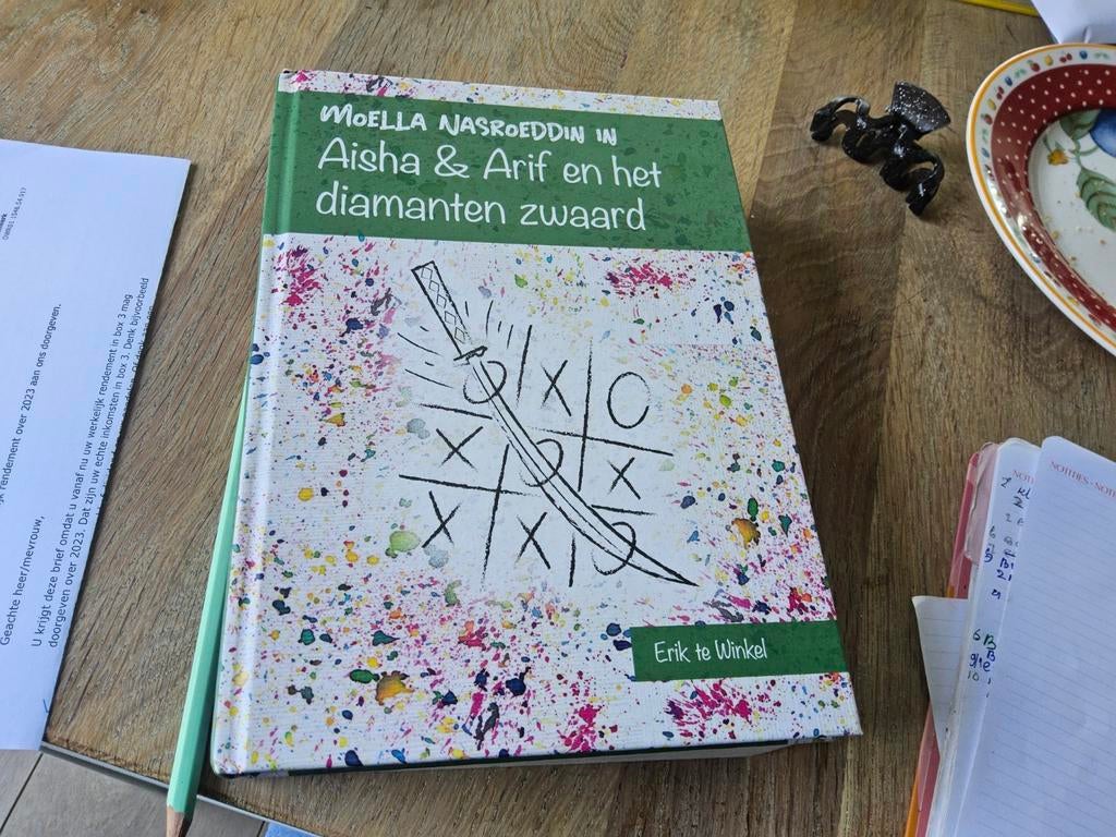 Moella Nasroeddin in Aisha & Arif en het diamanten zwaard, Boeken, Erik te Winkel, Ophalen of Verzenden, Zo goed als nieuw, Sprookjes