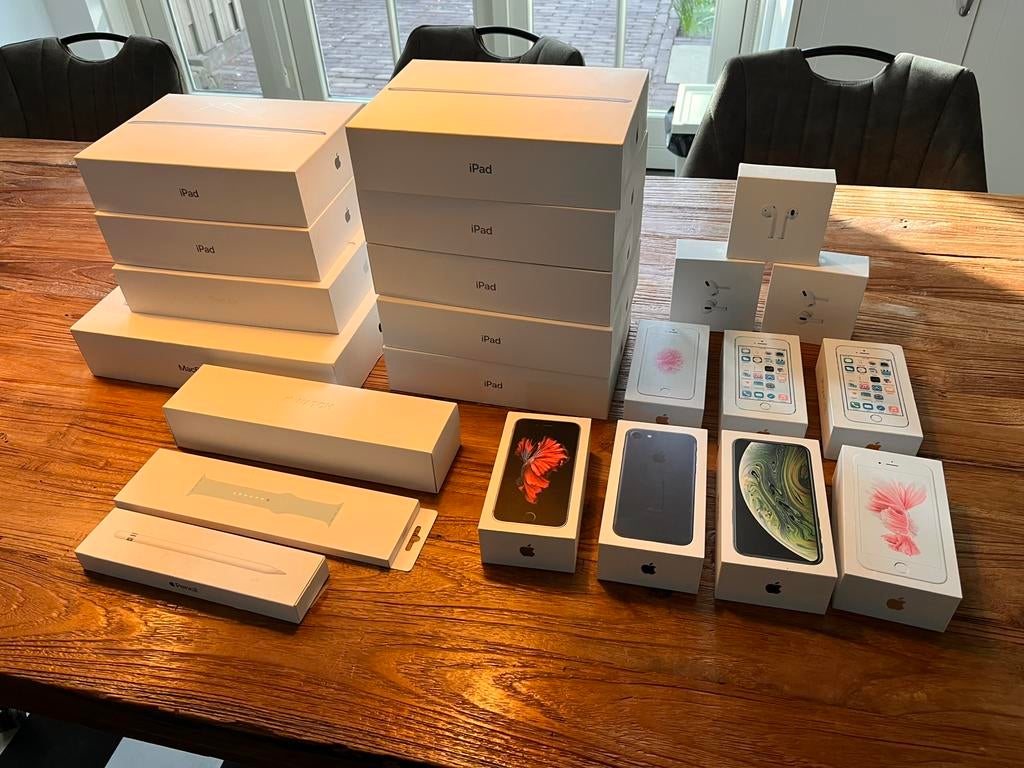 Apple doosjes origineel (leeg), Ophalen of Verzenden, Niet werkend, Wit, 128 GB