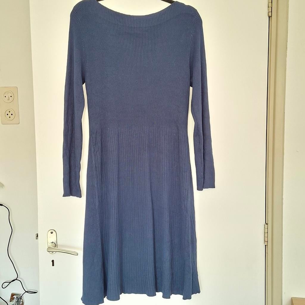 Jurk, Blauw, Maat 46/48 (XL) of groter, Nieuw, Ophalen of Verzenden