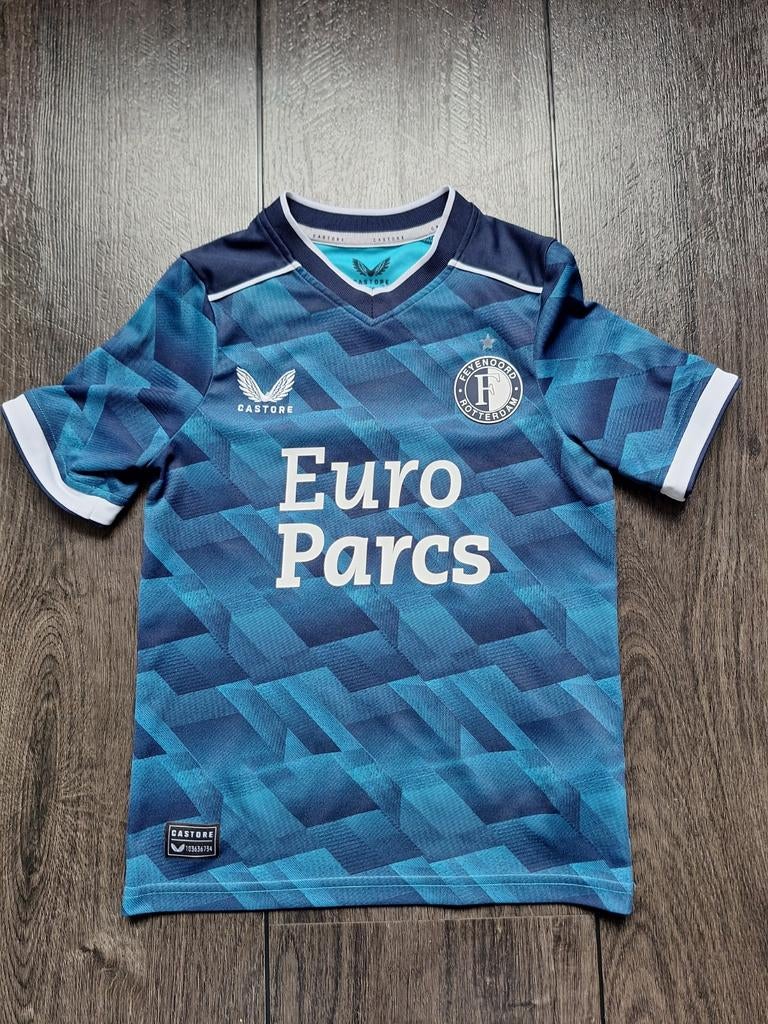 Origineel Feyenoord shirt maat 128, Ophalen, Castore, Jongen of Meisje, Zo goed als nieuw