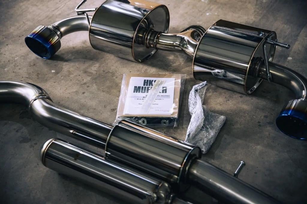 HKS Super Turbo Muffler uitlaatsysteem - Toyota Yaris GR 20+, Auto diversen, Tuning en Styling, Ophalen of Verzenden